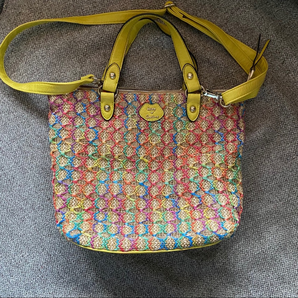 Juicy Couture woven rainbow crossbody - Picture 4 of 11